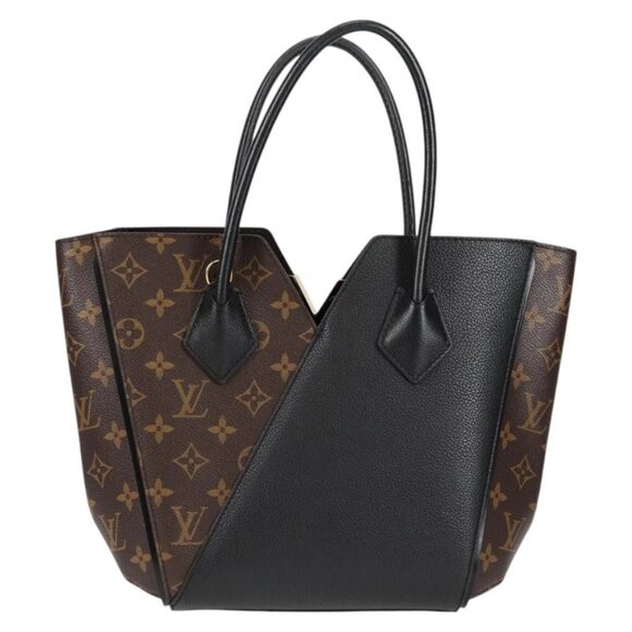 LOUIS VUITTON Monogram Kimono PM Tote Bag 2way Black M41855 LV Auth 118925M - Picture 2 of 16